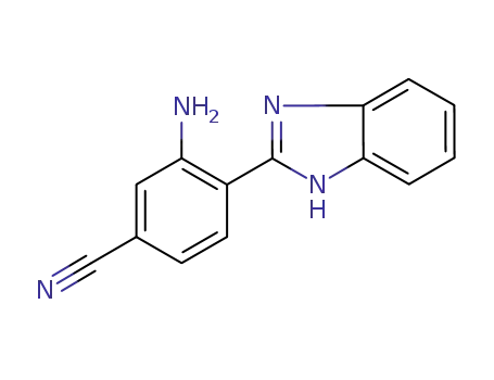 3-amino-4-(1H-benzo[d]imidazol-2-yl)benzonitrile