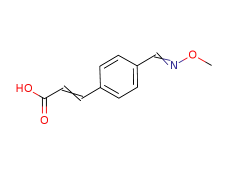 2-Propenoic acid, 3-[4-[(methoxyimino)methyl]phenyl]-
