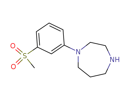 1-[3-(methylsulfonyl)phenyl]-1,4-diazepan
