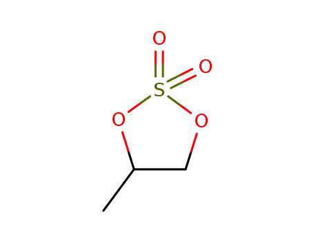 Molecular Structure of 5689-83-8 (PROPANE 1,2-CYCLIC SULFATE)