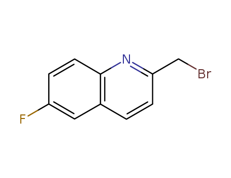 Quinoline, 2-(bromomethyl)-6-fluoro-(168083-35-0)