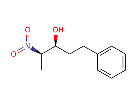Molecular Structure of 141377-57-3 ((3R,4R)-4-nitro-1-phenylpentan-3-ol)
