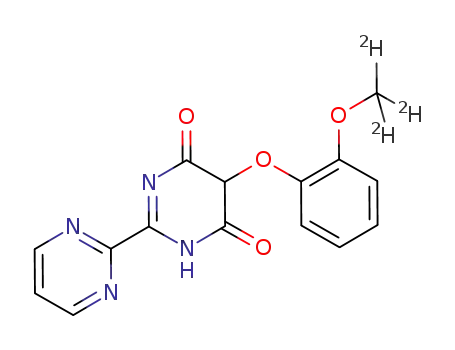 d3-5-(2-methoxyphenoxy)-2-(pyrimidin-2-yl)pyrimidine-4,6(1H,5H)-dione