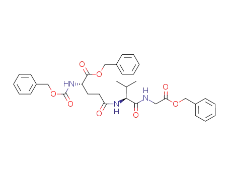 Molecular Structure of 936478-00-1 (Z-Glu(Val-Gly-OBzl)-OBzl)
