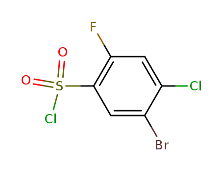 5-브로모-4-클로로-2-플루오로-벤젠설포닐클로라이드