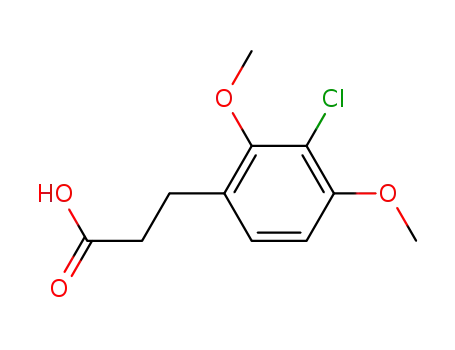 3-(3-chloro-2,4-dimethoxyphenyl)propanoic acid