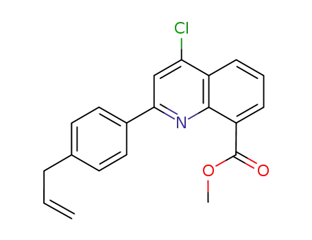 methyl 2-(4'-allylphenyl)-4-chloro-quinoline-8-carboxylate
