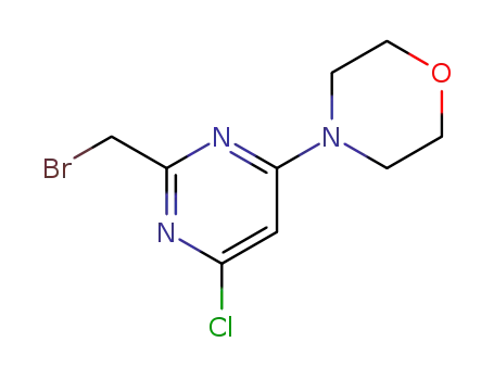 4-(2-bromomethyl-6-chloro-pyrimidin-4-yl)-morpholine