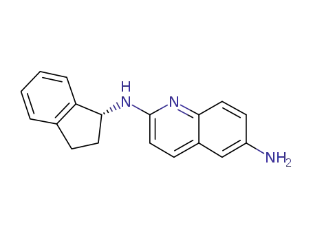 (6-Amino-quinolin-2-yl)-(R)-indan-1-yl-amine