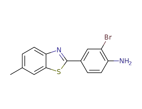 2-Bromo-4-(6-methylbenzothiazol-2-yl)aniline