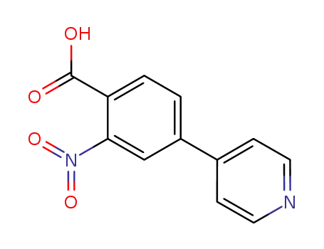 2-Nitro-4-(pyridin-4-yl)benzoic acid