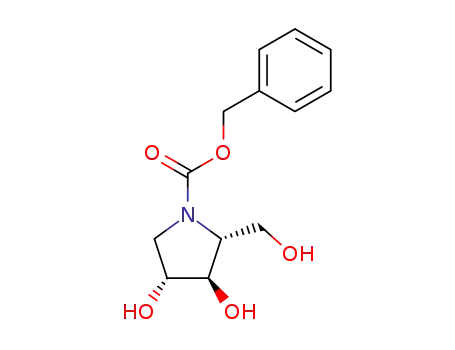 (2R,3R,4R)-N-benzyloxycarbonyl-2-(hydroxymethyl)pyrrolidine-3,4-diol