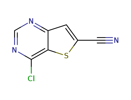 4-Chlorothieno[3,2-d]pyriMidine-6-carbonitrile