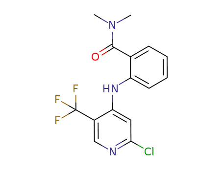 C<sub>15</sub>H<sub>13</sub>ClF<sub>3</sub>N<sub>3</sub>O