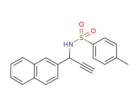 N-(p-toluenesulfonyl)-1-amino-1-(2-naphthyl)prop-2-yne