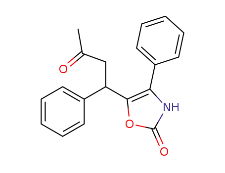 4-(4-phenyl-2-oxo-4-oxazolin-5-yl)-4-phenyl-2-butanone