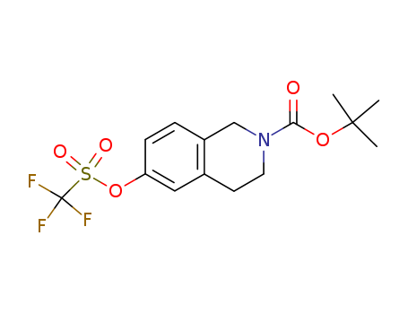 tert-butyl 6-(trifluoroMethylsulfonyloxy)-3,4-dihydroisoquinoline-2(1H)-carboxylate