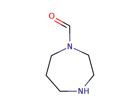 Molecular Structure of 29053-62-1 (1-Formylhomopiperazine)