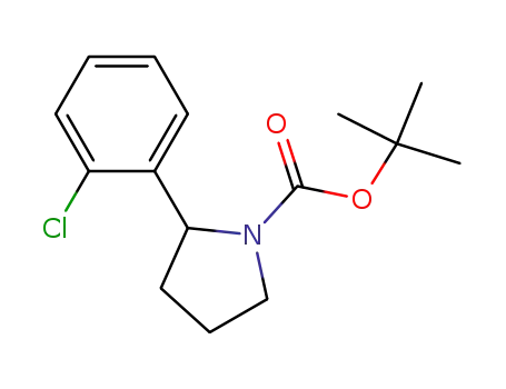 1-Pyrrolidinecarboxylic acid, 2-(2-chlorophenyl)-, 1,1-dimethylethyl ester