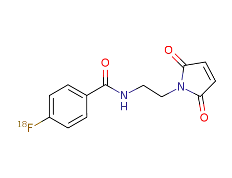 N-[2-(2,5-dioxo-2,5-dihydro-1H-pyrrol-1-yl)ethyl]-4-[18F]-fluorobenzamide