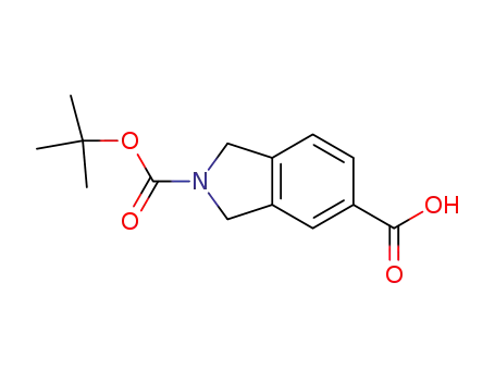 2- (TERT-BUTOXYCARBONYL) 이소 인 돌린 -5- 카복실산