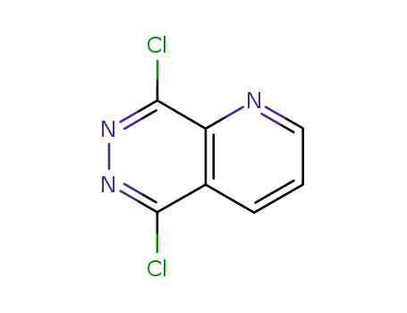 Molecular Structure of 703-33-3 (5,8-dichloropyrido[2,3-d]pyridazine)