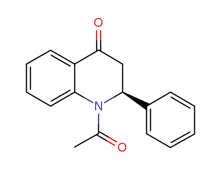 1-acetyl-2-phenyl-2,3-dihydroquinolin-4(1H)-one