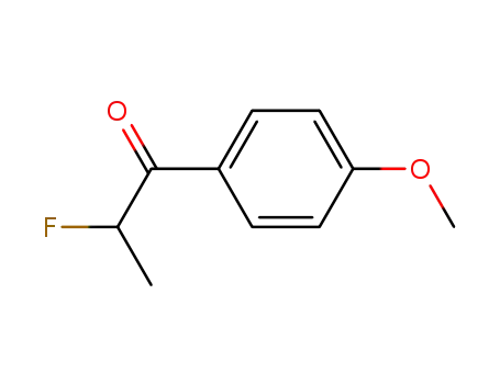 1-Propanone, 2-fluoro-1-(4-methoxyphenyl)-, (R)- (9CI)