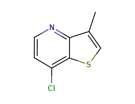 Molecular Structure of 953045-91-5 (7-Chloro-3-Methylthieno[3...)