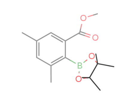 3,5-dimethyl-2-(4,4,5,5-tetramethyl-1,3,2-dioxaborolan-2-yl)benzoic acid methyl ester
