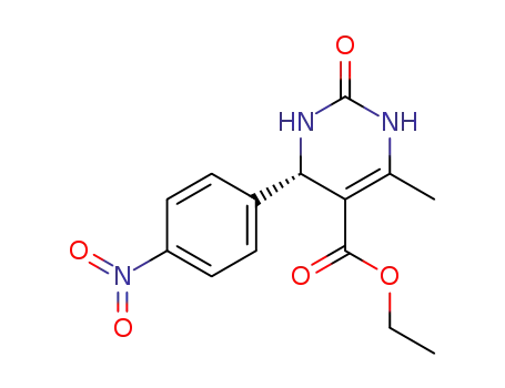 6-메틸-4-(4-니트로-페닐)-2-옥소-1,2,3,4-테트라히드로-피리미딘-5-카르복실산 에틸 에스테르