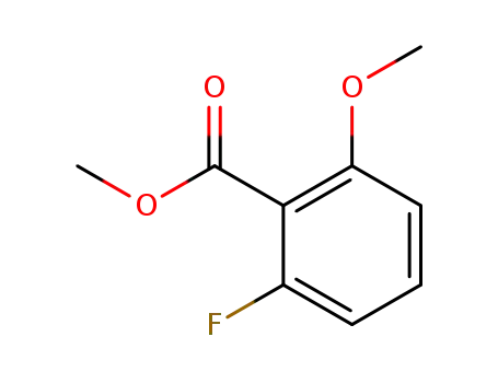 Molecular Structure of 178747-79-0 (METHYL 2-FLUORO-6-METHOXYBENZOATE)