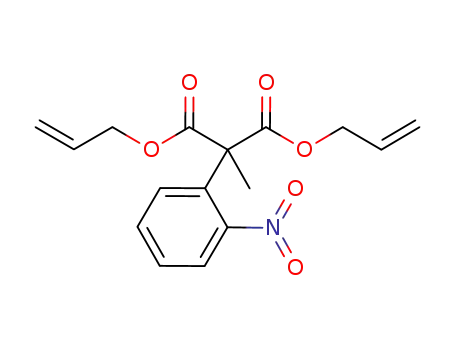 diallyl 2-methyl-2-(2-nitrophenyl)malonate