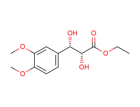 ethyl (2R,3S)-2,3-dihydroxy-3-(3,4-dimethoxyphenyl)propanoate