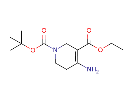 4-Amino-5,6-dihydro-2H-pyridine-1,3-dicarboxylicacid1-tert-butylester3-ethylester