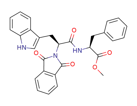 Molecular Structure of 1194629-99-6 (N-Phth-Trp-Phe-OMe)