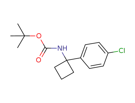 1-(boc-aMino)-1-(4-chlorophenyl)-cyclobutane