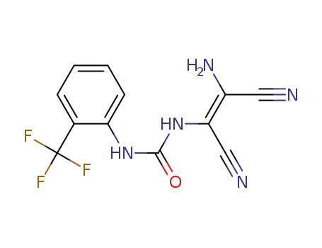 (Z)-1-(2-amino-1,2-dicyanovinyl)-3-(2-(trifluoromethyl)phenyl)urea