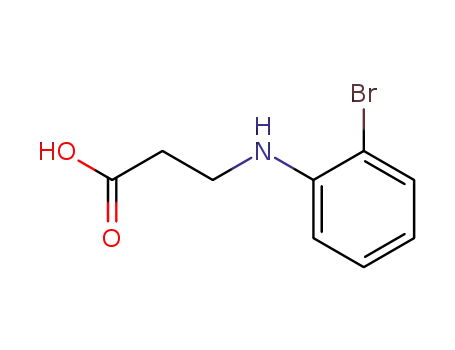 3-[(2-bromophenyl)amino]propanoic acid