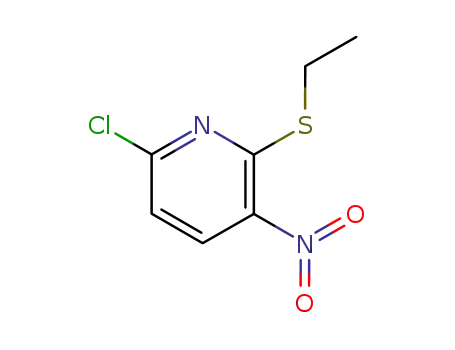 Pyridine, 6-chloro-2-(ethylthio)-3-nitro-