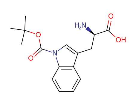 D-Tryptophan,1-[(1,1-dimethylethoxy)carbonyl]-