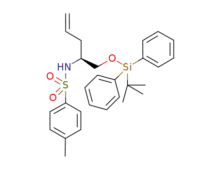 N-[(1S)-1-({[(1,1-dimethylethyl)(diphenyl)silyl]oxy}methyl)-3-buten-1-yl]-4-methyl-benzenesulfonamide