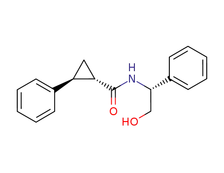 Cyclopropanecarboxamide, N-[(1R)-2-hydroxy-1-phenylethyl]-2-phenyl-,
(1S,2S)-