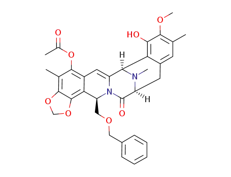 C<sub>34</sub>H<sub>34</sub>N<sub>2</sub>O<sub>8</sub>