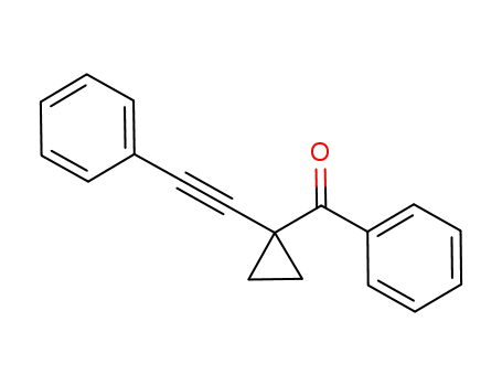 phenyl(1-(2-phenylethynyl)cyclopropyl)methanone