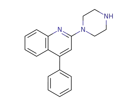 2-(1-피페라지닐)-4-페닐퀴놀론