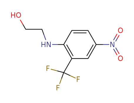 Best price/ 2-{[4-nitro-2-(trifluoromethyl)phenyl]amino}ethanol(SALTDATA: FREE)  CAS NO.56223-89-3