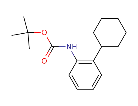 (2-cyclohexylphenyl)-carbamic acid tert-butyl ester