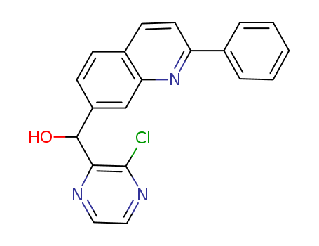 (3-chloropyrazin-2-yl)(2-phenylquinolin-7-yl)Methanol