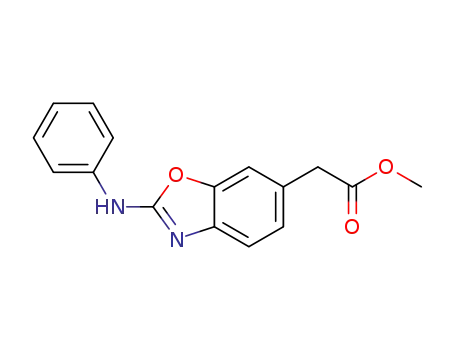 Methyl 2-phenylaminobenzoxazol-6-acetate